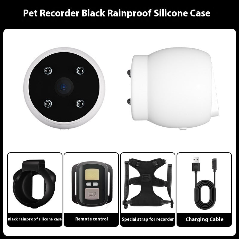 Pet Tracker Collar Dogs And Cats Recording Camera-5