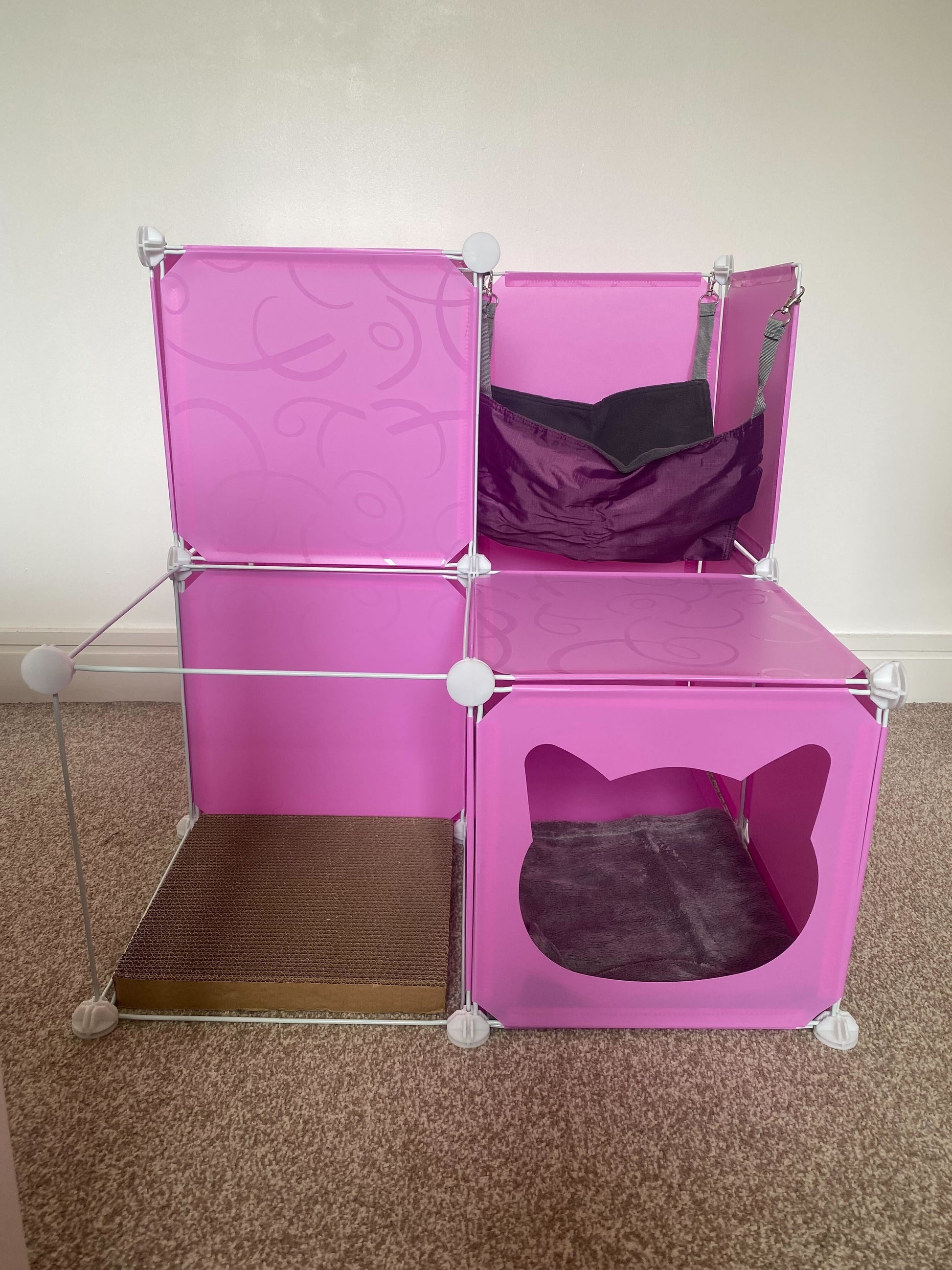 Kitty Cubby Cat Cube Play Tower MIDI-1